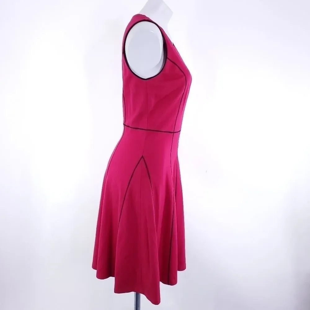 Carmen by Carmen Marc Valvo ponte dress sz S - Picture 4 of 7